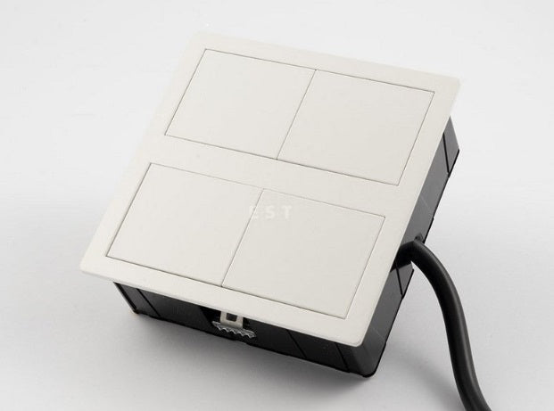 ASA 06015E00015 Vestavná zásuvková jednotka VERSAHIT DUAL 1x230V, 1x USB 5V (A+A), bílá RAL9003 ASA 06015E00015 Vestavná zásuvková jednotka VERSAHIT DUAL 1x230V, 1x USB 5V (A+A), bílá RAL9003
